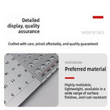 Darrahopens Home & Garden > Home Office Accessories > Calendars, Organisers & Planners 2-PCS Ultra-Thin Metal Desk Calendar – Durable Aluminum Perpetual Calendar for Office or Home Use in Australia