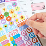 Darrahopens Home & Garden > Home Office Accessories > Calendars, Organisers & Planners 2026 Wall Planner Calendar with Stickers and Double-Sided Tape – 742 x 525 mm for Home, Office or Study in Australia