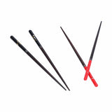 Darrahopens Home & Garden > Home Office Accessories > Calendars, Organisers & Planners 5 Pairs Chopsticks Wood Reusable Butterfly Flower Printing Gift Box Pointed Chopsticks for Restaurant Hotel In Australia - Darrahopens