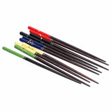 Darrahopens Home & Garden > Home Office Accessories > Calendars, Organisers & Planners 5 Pairs Chopsticks Wood Reusable Butterfly Flower Printing Gift Box Pointed Chopsticks for Restaurant Hotel In Australia - Darrahopens