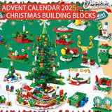 Darrahopens Home & Garden > Home Office Accessories > Calendars, Organisers & Planners Advent Calendar Christmas Tree Building Blocks Toy Set with Warm light,24 Days Countdown Calendar Blocks for Christmas Tree,24 in 1 Vacation Advent Calendar Blocks,Christmas Gift for Kid Adult