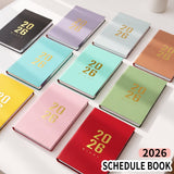 Darrahopens Home & Garden > Home Office Accessories > Calendars, Organisers & Planners Agenda 2026 - Daily Agenda - A5 Format - 1 Day per Page - 304 Pages - [Black] - Hardcover
