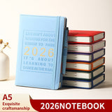 Darrahopens Home & Garden > Home Office Accessories > Calendars, Organisers & Planners Agenda 2026 - Daily Agenda & Planner - A5 Format - 365 Day Overview - Hardcover - [Dark Green]