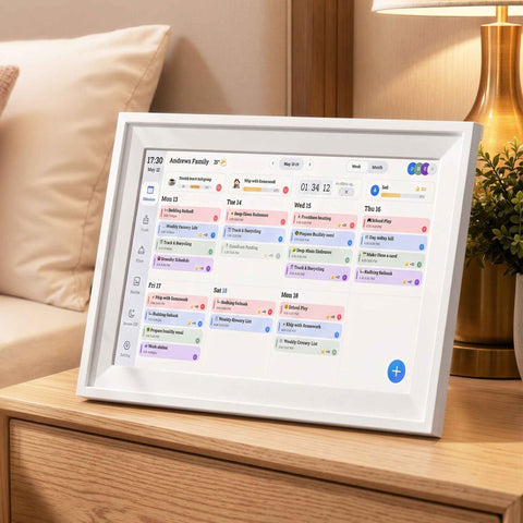 Darrahopens Home & Garden > Home Office Accessories > Calendars, Organisers & Planners Artiss 10" Digital Calendar Planner Smart Photo Frame Family Chore Chart & Sync