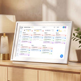 Darrahopens Home & Garden > Home Office Accessories > Calendars, Organisers & Planners Artiss 15.6" Digital Calendar Planner Smart Photo Frame Family Chore Chart & Sync