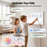 Darrahopens Home & Garden > Home Office Accessories > Calendars, Organisers & Planners Artiss 15.6" Digital Calendar Planner Smart Photo Frame Family Chore Chart & Sync