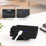 Darrahopens Home & Garden > Home Office Accessories > Calendars, Organisers & Planners Black 3-in-1 Focus & Productivity Set: Magnetic Mechanical Timer, Noise-Reducing Earplugs & Rechargeable Clip-On LED Reading Light