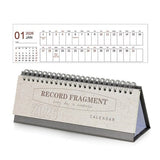 Darrahopens Home & Garden > Home Office Accessories > Calendars, Organisers & Planners Calendar 2026 - Minimalist English Desk Calendar - Office Calendar - Desk Decoration - Style A