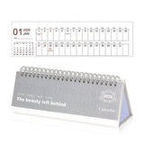 Darrahopens Home & Garden > Home Office Accessories > Calendars, Organisers & Planners Calendar 2026 - Minimalist English Desk Calendar - Office Calendar - Desk Decoration - Style E