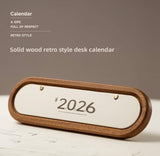 Darrahopens Home & Garden > Home Office Accessories > Calendars, Organisers & Planners Desk Calendar 2026 - Minimalist Desk Calendar - Decorative Desk Planner - Desk Decoration - Simple Design - Suitable for Home and Office