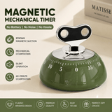 Darrahopens Home & Garden > Home Office Accessories > Calendars, Organisers & Planners Green 60-Minute Magnetic Mechanical Kitchen Timer Countdown Clock for Cooking, Study, Productivity and Time Management