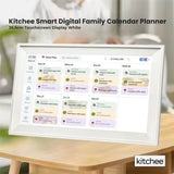 Darrahopens Home & Garden > Home Office Accessories > Calendars, Organisers & Planners Kitchee Digital Calendar Smart Family Planner - 39.5cm Touchscreen Display White