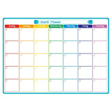 Darrahopens Home & Garden > Home Office Accessories > Calendars, Organisers & Planners Magnetic Dry Erase Weekly & Monthly Planner Set, Fridge Whiteboard Calendar with 7 Markers & Eraser, Reusable Shopping List Board for Home, Office, Kitchen Organisation