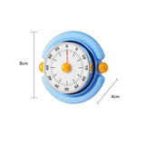 Darrahopens Home & Garden > Home Office Accessories > Calendars, Organisers & Planners Pink Visual Mechanical Kitchen Timer with Magnetic Backing - Battery-Free Countdown Alarm for Cooking, Study & Time Management