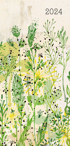 Darrahopens Home & Garden > Home Office Accessories Cotton Grass - 2024 Flexi Pocket Diary Premium Planner Christmas New Year Gift