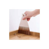 Darrahopens Home & Garden > Home Office Accessories > Desk Accessories 1Set Mini Dustpan Brush Sets, Cleaning Brush For Table, Desk, Countertop, Keyboard, Car, Camping (Beige)