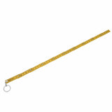Darrahopens Home & Garden > Home Office Accessories > Desk Accessories 2Pcs ABS Folding Ruler Portable 0.5m Foldable Ruler with Key Ring for Carpentry Laying TilesYellow In Australia - Darrahopens