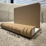 Darrahopens Home & Garden > Home Office Accessories > Desk Accessories 3D printed bookends are both practical and aesthetically pleasing, making them ideal for bookworms, students, or anyone who enjoys organizing their reading materials.