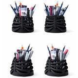 Darrahopens Home & Garden > Home Office Accessories > Desk Accessories 3D Printed Rib Pen Holder - Skeleton Desktop Organizer is both a practical pen holder and a sculpture.
