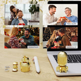 Darrahopens Home & Garden > Home Office Accessories > Desk Accessories Atomic Bomb Fidget Spinner 3 in 1 EDC Clicker Toy Gift Brass