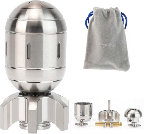 Darrahopens Home & Garden > Home Office Accessories > Desk Accessories Atomic Bomb Fidget Spinner 3 in 1 EDC Clicker Toy Stainless Steel