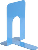 Darrahopens Home & Garden > Home Office Accessories > Desk Accessories Bookends - Metal - Iron Bookshelves - To be used for supporting books and organizing your desk - 2 Pieces - 13 × 15 × 16.5 cm - Blue