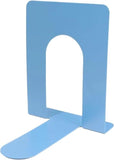 Darrahopens Home & Garden > Home Office Accessories > Desk Accessories Bookends - Metal - Iron Bookshelves - To be used for supporting books and organizing your desk - 2 Pieces - 13 × 15 × 16.5 cm - Blue