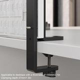 Darrahopens Home & Garden > Home Office Accessories > Desk Accessories CARLA HOME Desk Pegboard Organizer Kit  with Hooks, Tray & Mount Ideal for Office, Gaming Setup & Home Workspace Organization (Black)