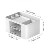 Darrahopens Home & Garden > Home Office Accessories > Desk Accessories Desk Supplies Organizer Multifunctional Large Capacity Office Desk Organizer with Double Layer Drawer for Pen In Australia - Darrahopens
