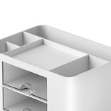Darrahopens Home & Garden > Home Office Accessories > Desk Accessories Desk Supplies Organizer Multifunctional Large Capacity Office Desk Organizer with Double Layer Drawer for Pen In Australia - Darrahopens
