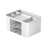 Darrahopens Home & Garden > Home Office Accessories > Desk Accessories Desk Supplies Organizer Multifunctional Large Capacity Office Desk Organizer with Double Layer Drawer for Pen In Australia - Darrahopens
