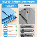 Darrahopens Home & Garden > Home Office Accessories > Desk Accessories In Case I Go Missing Blue High-Capacity Emergency Information Binder - Heavy Duty Expanding File Organizer and Document Safety Folder