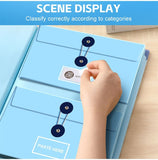 Darrahopens Home & Garden > Home Office Accessories > Desk Accessories In Case I Go Missing Khaki High-Capacity Emergency Information Binder - Heavy Duty Expanding File Organizer and Document Safety Folder