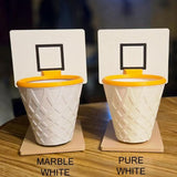 Darrahopens Home & Garden > Home Office Accessories > Desk Accessories Large Basketball Net Pencil Holder with Backboard