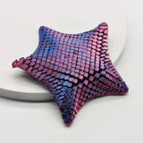 Darrahopens Home & Garden > Home Office Accessories > Desk Accessories Laser Purple 3D-Printed Articulated Starfish Fidget Toy for Stress Relief - Eco-Friendly 12cm Sensory Toy for Kids & Adults