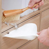 Darrahopens Home & Garden > Home Office Accessories > Desk Accessories Mini Dustpan, 2 Pack Portable Wooden Dustpan And Brush, Small Multi-Function Broom For Sofas, Desk, Keyboards And Car,