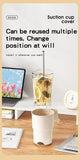Darrahopens Home & Garden > Home Office Accessories > Desk Accessories Multi-Purpose Anti-Spill Cup Holder with Suction Base & Detachable Phone Stand(orange)