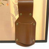 Darrahopens Home & Garden > Home Office Accessories > Desk Accessories Pencil Holder in Top Grain Leather Made to Last A Lifetime, Transport Clip On Belt Hammer Holder For Work