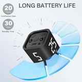 Darrahopens Home & Garden > Home Office Accessories > Desk Accessories Pomodoro Timer 25/5/10 Min Desk Timer Vibration Volume Adjustable Productivity Clock