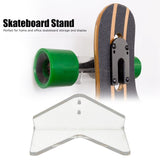 Darrahopens Home & Garden > Home Office Accessories > Desk Accessories Skateboard Display Rack Stand Transparent Acrylic Wall Mount Hanger Holder for Home Office Use In Australia - Darrahopens