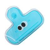 Darrahopens Home & Garden > Home Office Accessories > Desk Accessories Stationery Clip Plastic Cute Cartoon Double Sided Multifunctional Long Tail Document Clamps For Office Supplies Binder Paper Blue Expression In Australia - Darrahopens