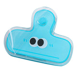 Darrahopens Home & Garden > Home Office Accessories > Desk Accessories Stationery Clip Plastic Cute Cartoon Double Sided Multifunctional Long Tail Document Clamps For Office Supplies Binder Paper Blue Expression In Australia - Darrahopens