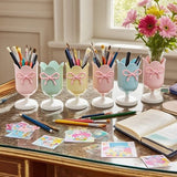Darrahopens Home & Garden > Home Office Accessories > Desk Accessories Tulip-shaped pen holder - pen rack - creative desk decoration - refined (Green)
