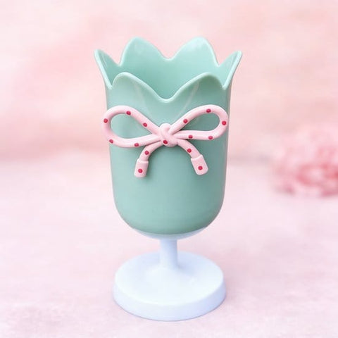 Darrahopens Home & Garden > Home Office Accessories > Desk Accessories Tulip-shaped pen holder - pen rack - creative desk decoration - refined (Green)