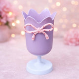 Darrahopens Home & Garden > Home Office Accessories > Desk Accessories Tulip-shaped pen holder - pen rack - creative desk decoration - refined (Purple)