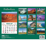 Darrahopens Home & Garden > Home Office Accessories Destinations – 2023 Rectangle Wall Calendar 16 Months Planner New Year Gift