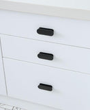 Darrahopens Home & Garden > Home Office Accessories > Filing & Organisation Black 10-Pack No-Drill Window Handle Cabinet Pulls - Adhesive Mounting for Easy Installation