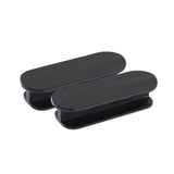 Darrahopens Home & Garden > Home Office Accessories > Filing & Organisation Black 10-Pack No-Drill Window Handle Cabinet Pulls - Adhesive Mounting for Easy Installation