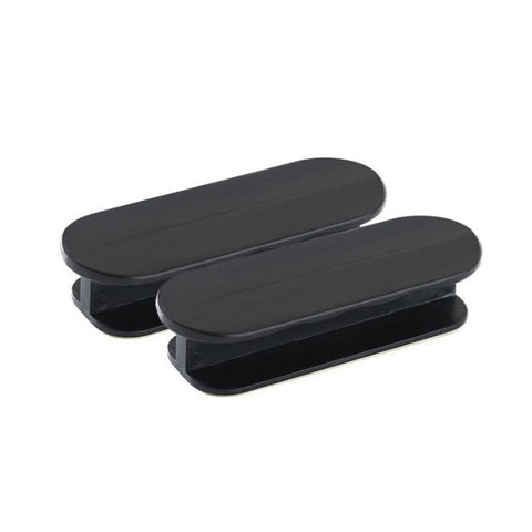 Darrahopens Home & Garden > Home Office Accessories > Filing & Organisation Black 10-Pack No-Drill Window Handle Cabinet Pulls - Adhesive Mounting for Easy Installation
