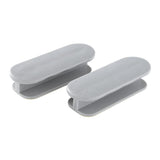 Darrahopens Home & Garden > Home Office Accessories > Filing & Organisation Grey 10-Pack No-Drill Window Handle Cabinet Pulls - Adhesive Mounting for Easy Installation